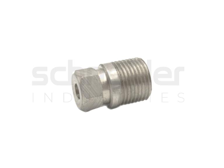 Hexagon bush, DN12/DN4 M Stainless steel