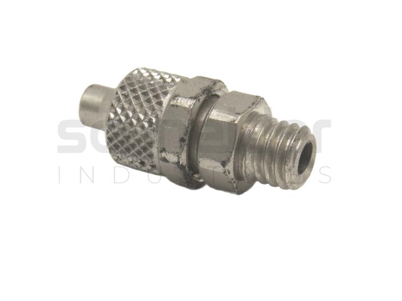 Straight coupling, ext.thread 6/4-6M