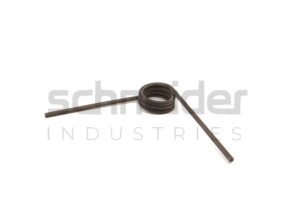 Torsion spring, 1.4x11.7x7.18 mm